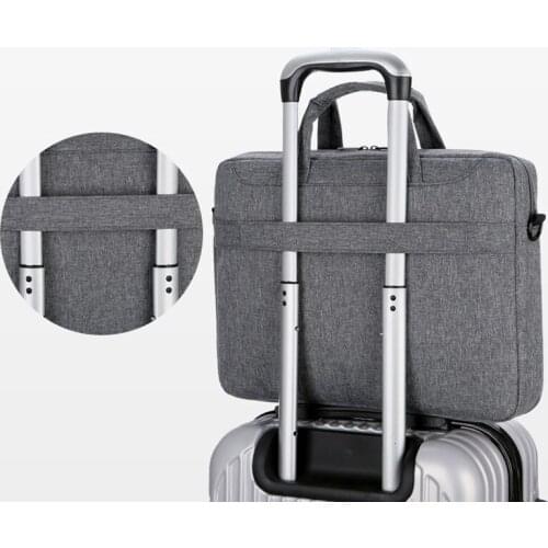 Waterproof Shockproof Laptop Bag Women Briefcase Laptop Document Pouch rossbody Shoulder Travel Cell Phone Zip Tote Accessories