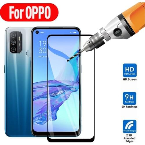 1-2Pcs 9H Screen Protector For Oppo A53 A53S Screen Safety Protective Tempered Glass for oppo A53s Premiunm Tempered HD Glass