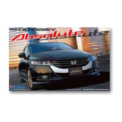 1/24 Fujimi Plastic Assembled Car Model Toy Honda Odyssey Absolute Static Model DIY Assembled Model Kit #03812