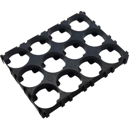 15pcs/lot MasterFire 3*4 21700 Battery Holder Bracket Cell Safety Anti Vibration Plastic Brackets For 21700 Lithium Batteries