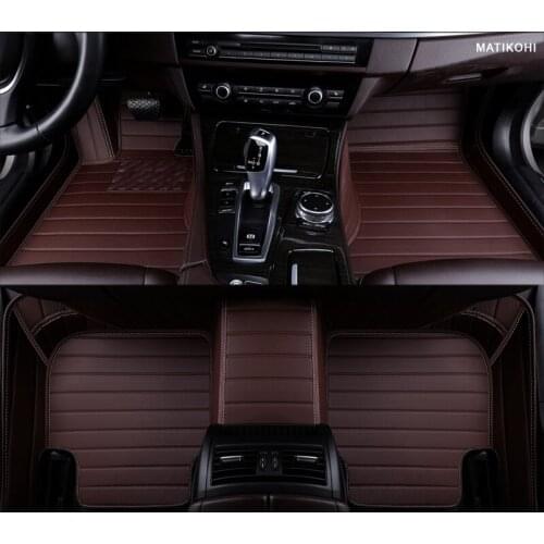 MATIKOHI Custom car floor mats for Skoda octavia fabia rapid superb kodiaq yeti KAROQ KAMIQ car foot ma styling car accessories