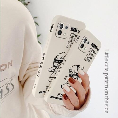 Literary Style Scholar Phone Case For Xiaomi Mi 11 10T 10T Pro 10 S lite Ultra 9T 9 8 Note 10 Pro Poco F3 F2pro X2 Cover