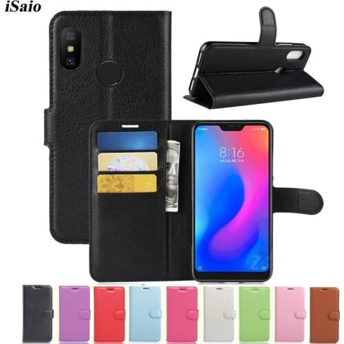 For Xiaomi Redmi 6 / 6 Pro Wallet Case Flip Leather Phone Cover Xiomi Xiami Redmi 6 Pro Case Funda Stand with Card Holder Slot