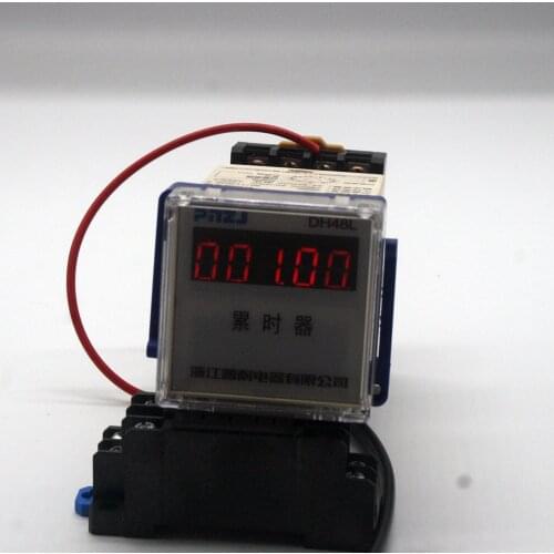 DH48L tired timer time relay contact or power signal