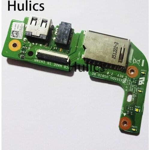 Hulics Original For ASUS X555 X555DG USB IO AUDIO CARD READER BOARD REV:2.0 rev 2.0