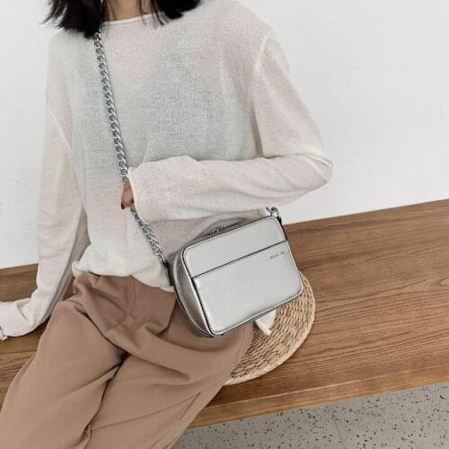 Small bag womens 2020 summer new Korean version simple mobile phone small square bag Single Shoulder Messenger Bag