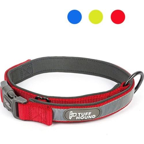 Fashion Soft Dog Collars Reflective Nylon Dog Collar Pitbull Bulldog Collar Adjustable For Small Medium Large Dogs Beagle Collar