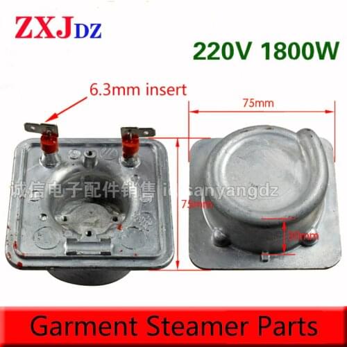 Heater for hanging ironing machine, heater for household ironing machine, heating tube, heating pot, square 2 heads