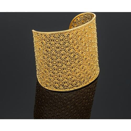 New Fashion Dubai Bangle For Women/Men Gold Color Bangles/Bracelet African Wedding Bridal Gifts Wedding Jewelry