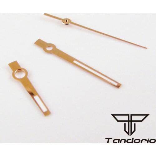 Rose Gold / Gold Luminous Watch Hands fit for Miyota 8215 821A 8205 Automatic Movement