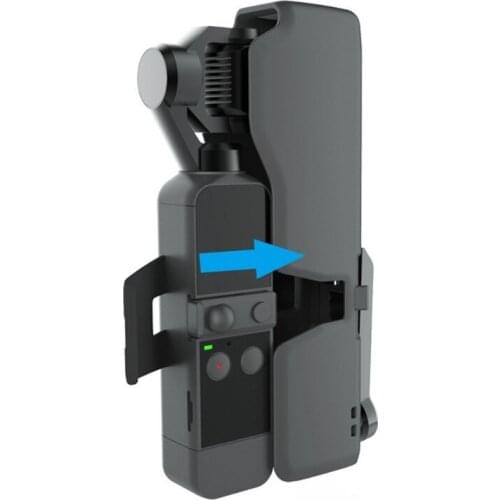 Portable Travel Carry Case Storage Box Holder Protection Bag Hard Shell with Hand Strap Compatible with OSMO Pocket 2 Accessory