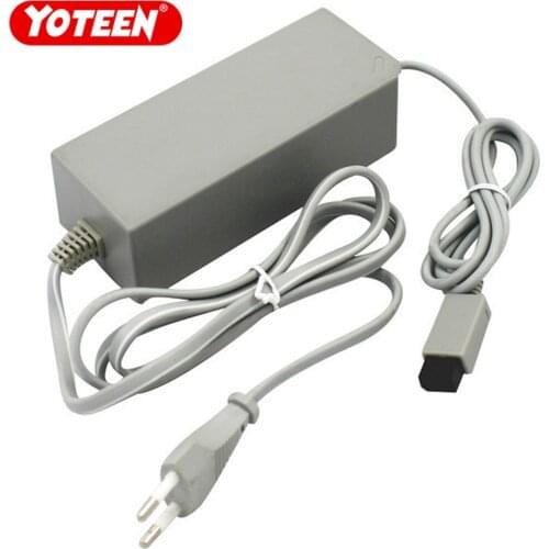Yoteen EU Plug for Nintend Wii Power Supply Cord Wall AC Adapter Console Charger Wall Power Supply Cable 100-240V