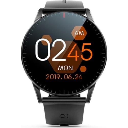 [Free Gift] 1.3inch Full Touch Screen Heart Rate Blood Pressure O2 Monitor Music Control Smart Watch