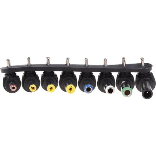 Laptop Charger Adapter Tip Universal DC Plugs for Laptop AC Power Adapter Computer Tips Connectors for Notebook