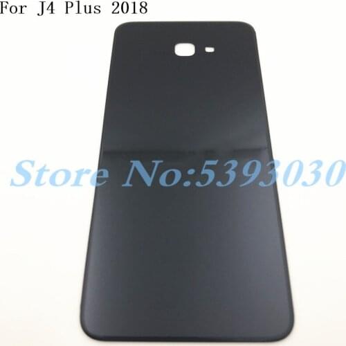 For Samsung Galaxy J4 Plus 2018 J415 J415F SM-J415F Back Battery Cover Rear Door Panel Housing Case Repair Replacement Part