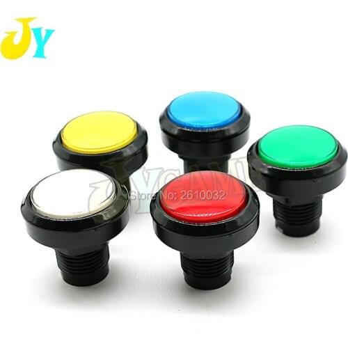 1PCS 45mm Push Button Arcade Button Led Light Micro Switch 5V/12V Power Button Switch For DIY Arcade Cabinet