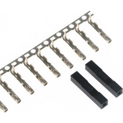 100set 2.54mm pitch 1p DuPont connector socket + terminal kits Standard specifications