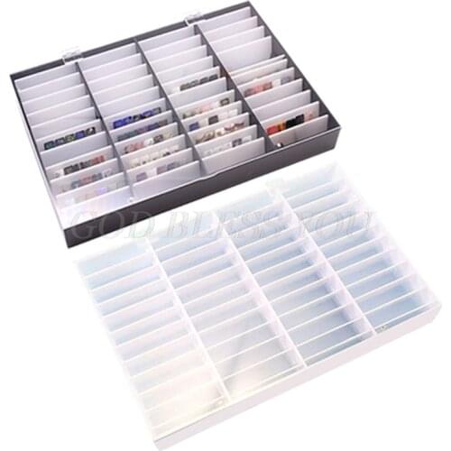 44 Grids Fake Nail Tips Color Display Holder Storage Box for Nails Art Decoration Container Drop Shipping