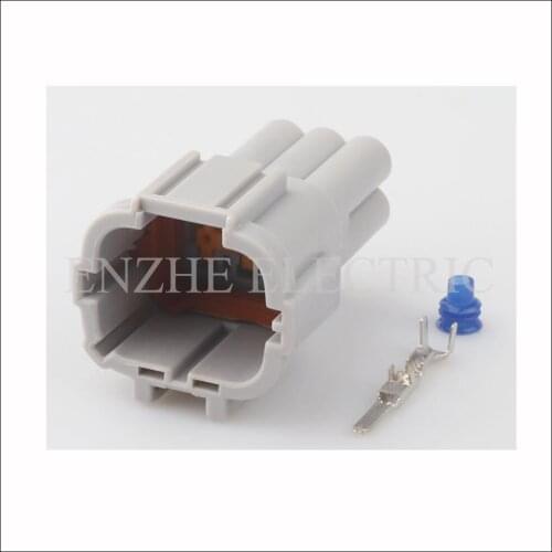 50SET 6188-0560 car male cable connector terminal 6 pin connector Plug socket wire cable connector pin automotive