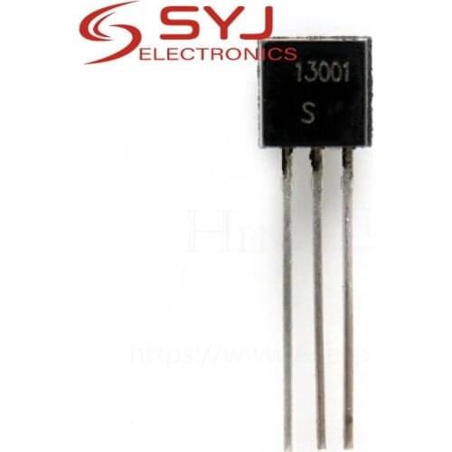 50pcs/lot=25pairs MJE13001 + MJE13003 ( 25pcs E13001 + 25pcs E13003 ) TO-92 new original In Stock