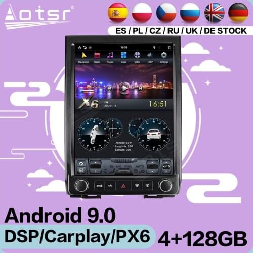 4+128G Carplay Android 10 Multimedia Player For Ford Expedition 2015 2016 2017 GPS Navi Auto Car Stereo Radio Receiver Head Unit