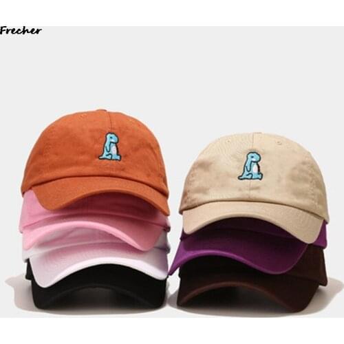 2021 Spring And Summer Dinosaur Embroidery Baseball Cap Men Women Cotton Snapback Adjustable Outdoor Casual Sun Hat