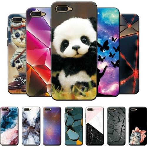 Case For OPPO RX17 Neo Case R17 Neo Protective Case For OPPO AX7 Pro Back Cover Fashion Panda RX17 Neo Soft TPU Silicone Cover
