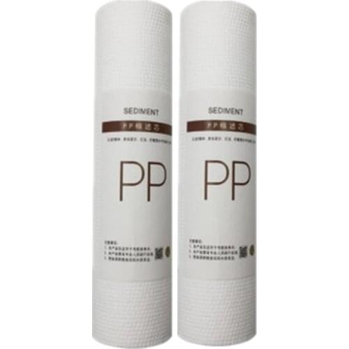 2pcs 10 inch 1/5 micron PP cotton reverse osmosis water purifier filter kitchen water purifier parts