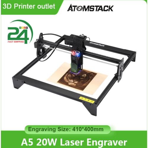 ATOMSTACK A5 Pro 40W Laser Engraver CNC Desktop DIY Laser Engraving Cutting Machine with 410x400 Engraving Area Spot Compression