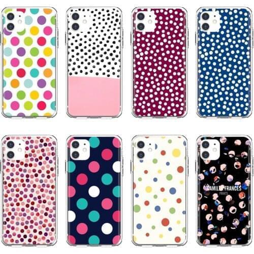 Soft Bag Case Polka-Dots For Samsung Galaxy A12 A31 A41 A51 A71 A20e A21s M30 A10 A30 A40 A50 A60 A70