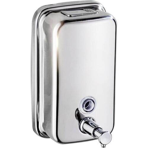 Wall Mount Soap Sanitizer Bathroom Shampoo Dispenser Washroom Detergent Dispenser Plastic Bath Accessories