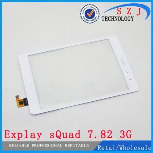 Original 7.85" inch Explay sQuad 7.82 3G Tablet Touch Screen Panel Digitizer Glass Sensor Black and white Free Shipping