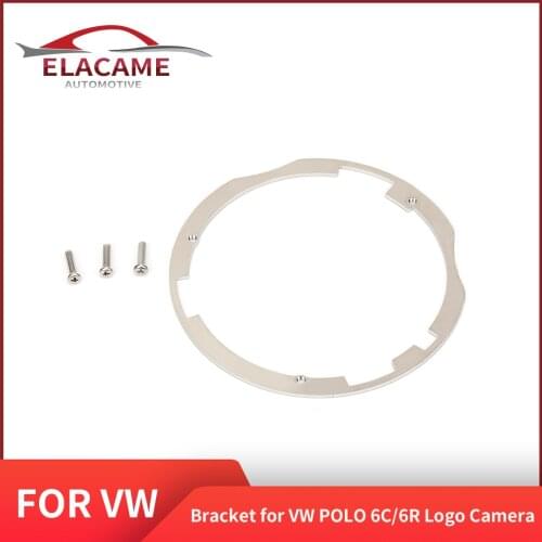 Alloy Bracket Frame for Volkswagen POLO Flipping Reverse Camera Emblem Rear view VW logo Camera POLO R/6C/6R/GTI