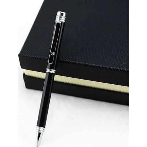 Personalized Promotional Pen Customized Logo Engraved Luxury Metal Pens For Office School Stationery Gift 0.7MM
