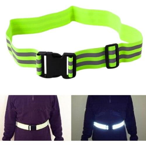 40GC High Visibility Reflective Safety Security Belt For Night Running Walking Biking
