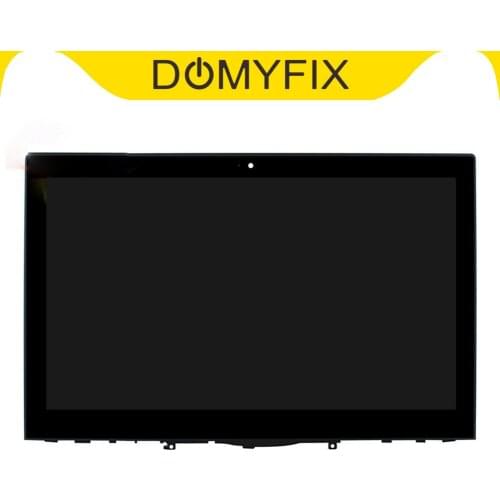 Laptop LCD screen 15.6" LCD Display Touch Digitizer for Lenovo Yoga Y50-70 Assy+Bezel 1080P 30pin LCD Display Screen