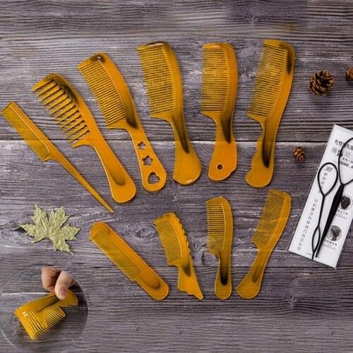 10PCS Platic Straightening Hair Different Design Combs Set Brush Hairdressing