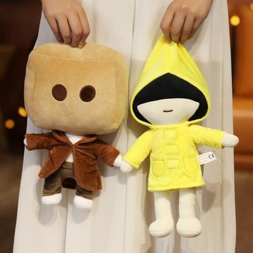 25/35 Little Nightmares Plush Toys Six Girl Mono Plush Stuffed Doll Friday Night Funkin For Fans Kids Birthday Collection Gifts
