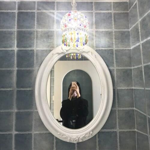 56cmx71cm Nordic European Bathroom Mirror Toilet Basin American Decorative Makeup Wall Hanging Mirror