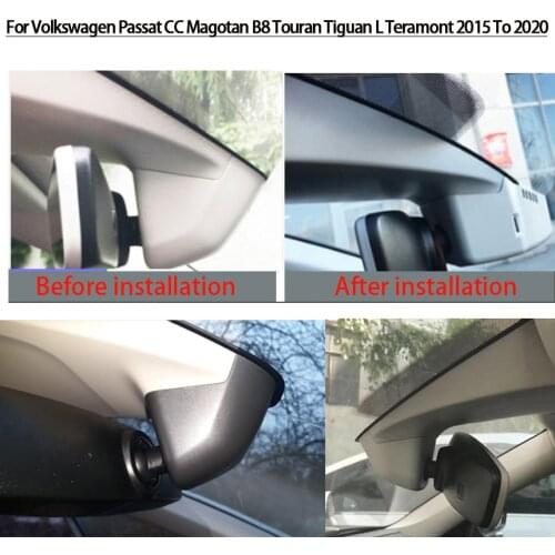 Plug and play Car Video Recorder Dash Cam Camera for Volkswagen Tiguan Atlas Passat Golf Arteon Sharan Magotan Ateca 2013~2020