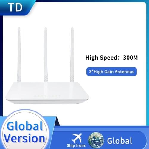 F3 300Mbps Wireless WiFi Router Wi-Fi Repeater,Multi Language Firmware,Router/WISP/Repeater/AP Mode,1WAN+3LAN RJ45 Ports