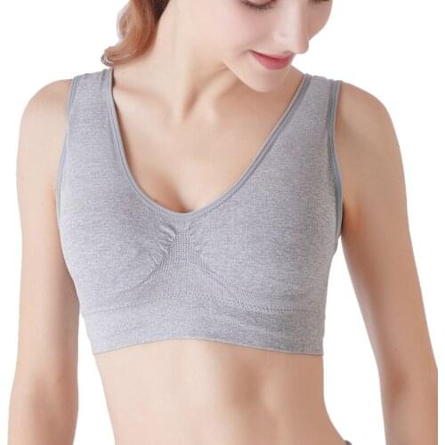 Cockcon Daily Bars Women Full Cup Fashion Lingerie New Solid Upgraded Of Large Size Thin With Padded Seamless No Steel Sport Bra