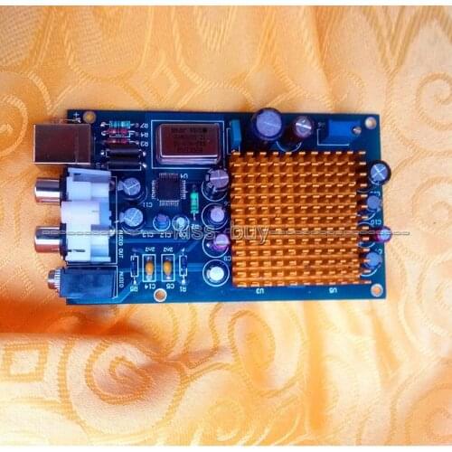 HIFI 6X TDA1543 Parallel Fever Audio Decoder DAC PC USB External Sound Card