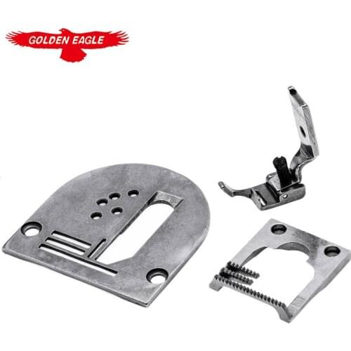 Industrial Sewing Machine Needle Car Parts Zigzag Machine Needle Plate Sending Tooth Umbrell