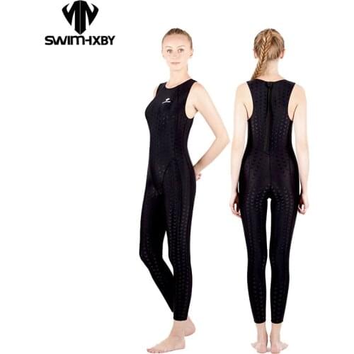 HXBYswimsuit plus size swimwear arena women racing swimsuits competitive swimming competitionshark professional trainning female