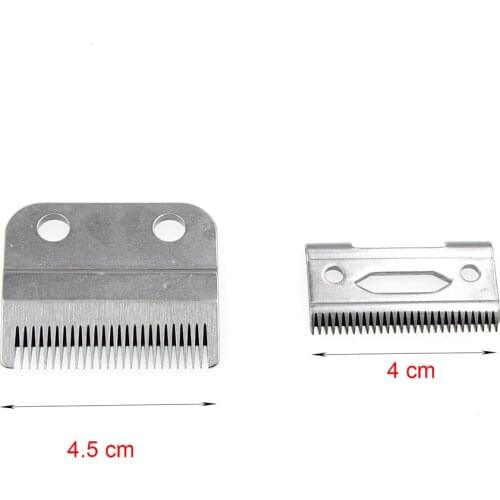 Hair clipper stainless steel blade 45mm original width replaceable carbon steel blade for KM-1990 KM-1996 KM-1997 KM-1998 etc