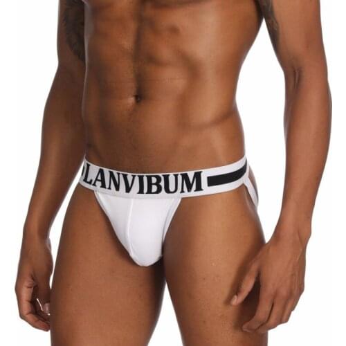 Men Sexy Jockstrap Gay Underwear Uecas Gay Tangas Hombre Sexy G String Cueca Lingerie Mens Backless Briefs