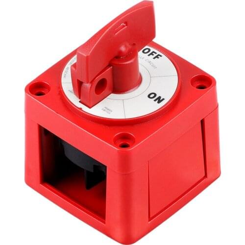 Single Circuit Switch Waterproof M-Series Mini 12-48V 100-300A RV Car Boat Battery Selector Isolator Disconnect Switches
