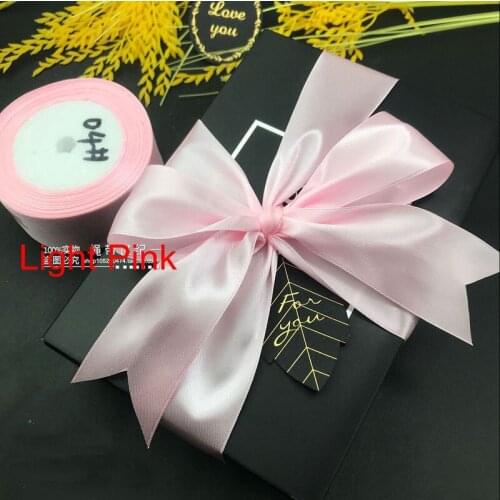 Pink Silk Satin Ribbons 6mm 10mm 15mm 20mm 25mm 40mm 50mm Christmas Halloween Baby Shower Birthday Party Wedding Decoration