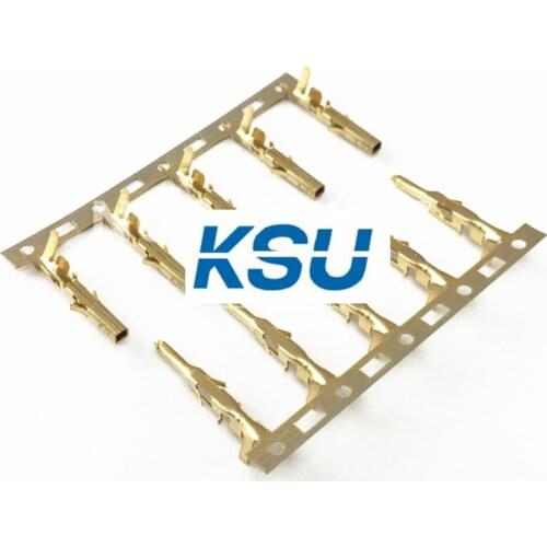 Female Male 5557 ATX / EPS PCI-E Full Gold Plated terminals Crimp Pins for 4P 6P 8P 10p 12p 14p 16p 18p 24Pin connector shell